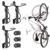 BIKE HAND Swivel Bicycle Wall Hanger - Vertical Hook Wall Mount Holder - Indoor Garage Storage Bicycle Rack for MTB & Road Bikes - Max. Tire Width 2.3" - 3 Pack