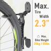 BIKE HAND Swivel Bicycle Wall Hanger - Vertical Hook Wall Mount Holder - Indoor Garage Storage Bicycle Rack for MTB & Road Bikes - Max. Tire Width 2.3" - 3 Pack view 3