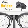 BIKE HAND Swivel Bicycle Wall Hanger - Vertical Hook Wall Mount Holder - Indoor Garage Storage Bicycle Rack for MTB & Road Bikes - Max. Tire Width 2.3" - 3 Pack view 4