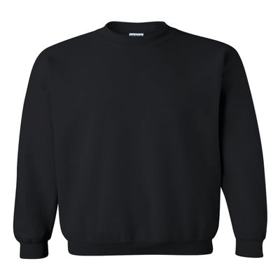 Closetster Unisex Heavy Blend Crewneck Sweatshirt, Black, Large - 18000