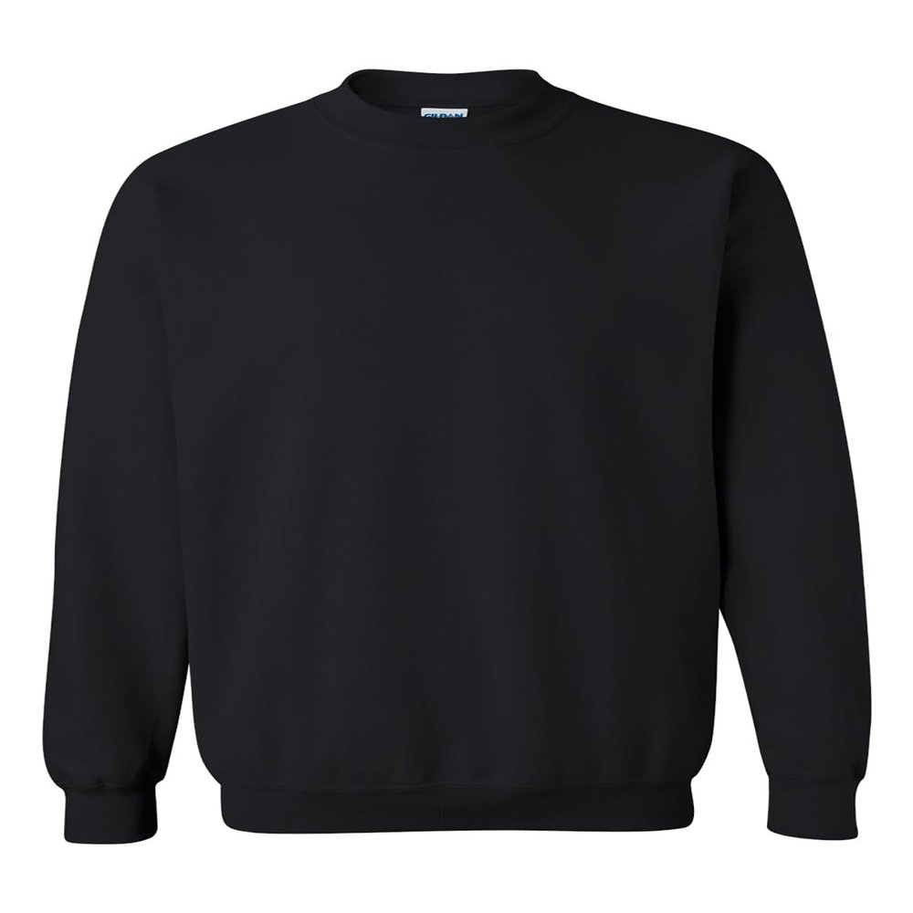 Closetster Unisex Heavy Blend Crewneck Sweatshirt, Black, Large - 18000