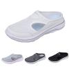 Men Sports Shoes Simple Solid Color Fashion Summer New Pattern Mesh Breathable Mens Casual Fashion (White, 11.5) view 4