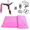 Hteedy 9.2Inch Yoga Swing Aerial Silk Hammock 3 Yard Inversion Anti-Gravity Pilates with Carabiner Set view 1