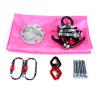 Hteedy 9.2Inch Yoga Swing Aerial Silk Hammock 3 Yard Inversion Anti-Gravity Pilates with Carabiner Set view 3