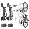 BIKE HAND Swivel Bicycle Wall Hanger - Vertical Hook Wall Mount Holder - Indoor Garage Storage Bicycle Rack for MTB & Road Bikes - Max. Tire Width 2.3" - 2 Pack view 1