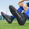 MODGE Mens Soccer Cleats Football Boots Professional Training Turf Mens Outdoor Indoor Sports Athletic (Black-S, Adult, Men, Numeric_4, Numeric, us_Footwear_Size_System, Medium) view 3