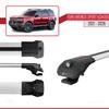 accessorypart Compatible with Ford Bronco Sport (CX430) 2021-2025 ACE-1 Car Roof Rack Cross Bar Grey Aluminium 3 Bars view 3