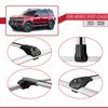 accessorypart Compatible with Ford Bronco Sport (CX430) 2021-2025 ACE-1 Car Roof Rack Cross Bar Grey Aluminium 3 Bars view 4
