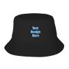 Custom Bucket Hat for Women Men Personalized Summer Hat Customized Fisherman Hat for Travel OutdoorRegional Printing view 1