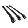 accessorypart Compatible with Ford Bronco Sport (CX430) 2020-2026 ACE-1 Model Car Roof Rack Cross Bar Black Aluminium 3 Bars view 1