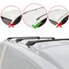 accessorypart Compatible with Ford Bronco Sport (CX430) 2020-2026 ACE-1 Model Car Roof Rack Cross Bar Black Aluminium 3 Bars view 2