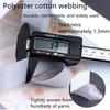1 Inch Polyester Cotton Webbing Strap for Bags Leash Arts Crafts Outdoor Accessories, 5 Yard/roll view 3