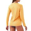 SG Edge Women Essential Long Sleeve Rash Guard Swim Shirt,L,Honey Yellow view 2