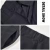 Laimi Duo Boys Suit Size 4 Toddler Kids Dark Gray Suits for Boys 4 Piece Boy's Christmas Suits First Communion Wedding Outfits view 4