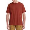 SG Edge Mens UPF 50+ Rash Guard Swim Shirt Short Sleeve Moisture Wicking Quick Dry Lightweight Wrinkle-Resistant Fishing Running Hiking, Maroon, X-Large view 2