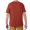 SG Edge Mens UPF 50+ Rash Guard Swim Shirt Short Sleeve Moisture Wicking Quick Dry Lightweight Wrinkle-Resistant Fishing Running Hiking, Maroon, X-Large view 4