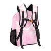 Personalized Cheer Pink Custom Backpack Waterproof Multifunctional Daypack with Name Gift view 3