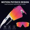 OULAIQI Cycling Sunglasses for Cycling Men Women Baseball Glasses 1 Lens view 4