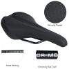 FIFTY-FIFTY Mountain Bike Saddle, Comfortable Memory Foam Bike Seat, Mountain Bike Handlebar Grips, Single Lock-on MTB Grips, Comfortable Bicycle Locking Grips, Non-Slip MTB Handle Grips view 2