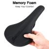 FIFTY-FIFTY Mountain Bike Saddle, Comfortable Memory Foam Bike Seat, Mountain Bike Handlebar Grips, Single Lock-on MTB Grips, Comfortable Bicycle Locking Grips, Non-Slip MTB Handle Grips view 3