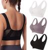 EROFEL Breathable Cool Liftup Air Bra, Plus Size Wirefree Comfortable Padded Lift Thin Back Bra Removable Pads (C-3Pcs,6X-Large) view 1