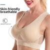 EROFEL Breathable Cool Liftup Air Bra, Plus Size Wirefree Comfortable Padded Lift Thin Back Bra Removable Pads (C-3Pcs,6X-Large) view 3