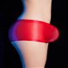 Freebily Men's Glossy Satin Panties Sheer Underwear Breathable Boxer Briefs Low Rise Cool Boxers Red One Size view 2