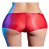 Freebily Men's Glossy Satin Panties Sheer Underwear Breathable Boxer Briefs Low Rise Cool Boxers Red One Size view 3