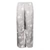 WABEOR Summer Pants for Women Casual Lightweight Wide Leg Cropped Pants Linen Pants Petite Loose Fit Elastic Waist Pants Grey view 3
