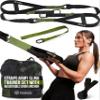 THYSOL Resistance Trainer Pro Exercise Straps Army | Sling Trainer Set with Adjustable Door Anchor | Fitness Home Workouts - Suitable for Travelling & for Training Indoor & Outdoor (Army Green) view 1
