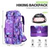 BNMJVJL 70L Hiking Camping Backpack Water Resistant Durable Ergonomic Outdoor Mountaineering Bag for Camping Hiking Trekking view 2