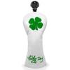 Montela Golf Club Covers Lucky Clover Golf Driver Covers Fairway Wood Head Cover Hybrid Headcover Leather 3 Wood Headcovers Golf Head Covers for Scotty Cameron Taylormade Titleist Odyssey view 1