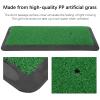 NDNCZDHC Golf Mats Practice Outdoor, Artificial Lawn Grass Rubber Pad, Golf Training Aids Practice Mat, Golf Practice Swing Mat view 3