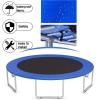 Trampoline Pad Spring Cover, Trampoline Frame Pad Replacement, Safety Pad Waterproof Round Trampoline Spring Cover Trampoline 5/6/8/10/12/13/14/15/16FT (Color : Blue, Size : 14FT) view 3