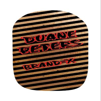 Brand-X-Toxic Skateboards Duane Peters Jay Adams Stripe Natural Skateboard Deck - 9.1" x 33"