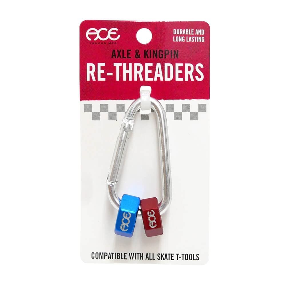 Ace Trucks MFG. Re-Threader Dies Axle + Kingpin Multi-Purpose Skate Tool