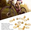 QANYEGN 10 Pairs of 9 Speed Bike Chain Links, ld Steel Manganese Chain Connector Links for Motain and Road Bikes view 4