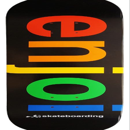 Enjoi Skateboards Spectrum Black Skateboard Deck - 8.25" x 31.7"