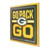 YouTheFan NFL Green Bay Packers Slogan Series 3D Wall Art view 1