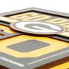 YouTheFan NFL Green Bay Packers Slogan Series 3D Wall Art view 4