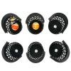 rockible 6 Pieces Billiard Pool Table Pockets Set, Replacement Pockets Web Pocket Billiard Ball Baskets view 2