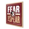 YouTheFan NCAA Florida State Seminoles Slogan Series 3D Wall Art view 1