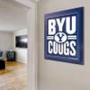 YouTheFan NCAA BYU Cougars Slogan Series 3D Wall Art view 3