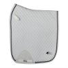 OEQ Traditional Dressage Saddle Pad White w/Emboid view 1