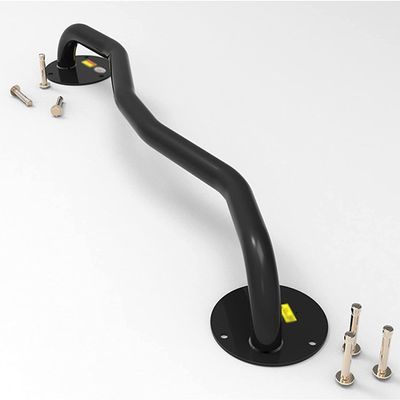 Strength Training Pull Up Bar 100 cm Wall Mounted Pull Up Bar,Steel Dip Bars,Multi Grip Chin Up Bar,Pull Up Bar Doorway,Multifunction Pull Up Station,Strength Training Equipment Home Gym Pull-up Bar D