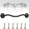 Strength Training Pull Up Bar 100 cm Wall Mounted Pull Up Bar,Steel Dip Bars,Multi Grip Chin Up Bar,Pull Up Bar Doorway,Multifunction Pull Up Station,Strength Training Equipment Home Gym Pull-up Bar D view 2