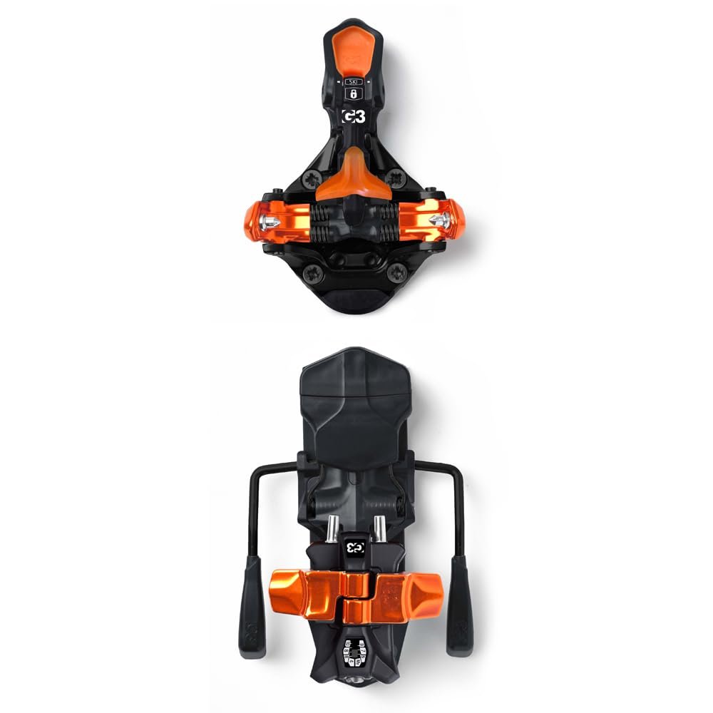 G3 Genuine Guide Gear ION 10 Backcountry Ski Bindings, Step-in Guidance, Lower Release Range, QuickFlick Heel Lifts, User Friendly Heel Rotation, Pair 2024