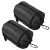 2Pcs Outdoor Camping Sleeping Bag Versatile Storage Bag Travel Adult Compression Storage Bag Black HWYSD201202 for Camping, Mountaineering, Picnic and Other Outdoor Activities view 1