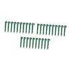 50pcs Plastic Tent Stakes Camping Pegs for Outdoor Use Easy to Install Tent Accessories for Hiking Festivals Garden and Canopy Applications view 1