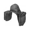 Tabelo Nylon Cooler Saddle Bag w/Cantle Black view 1
